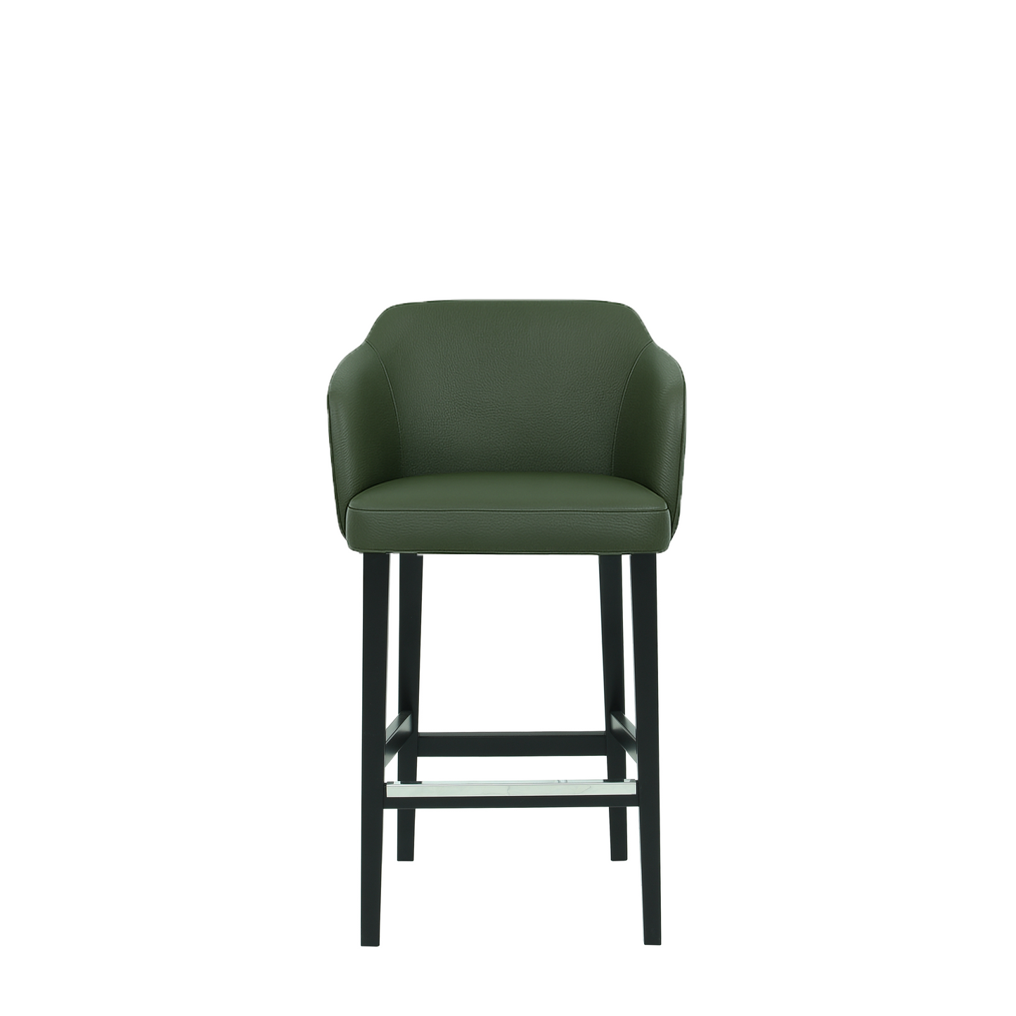 Scaun insula piele naturala BEJ | model CROCO