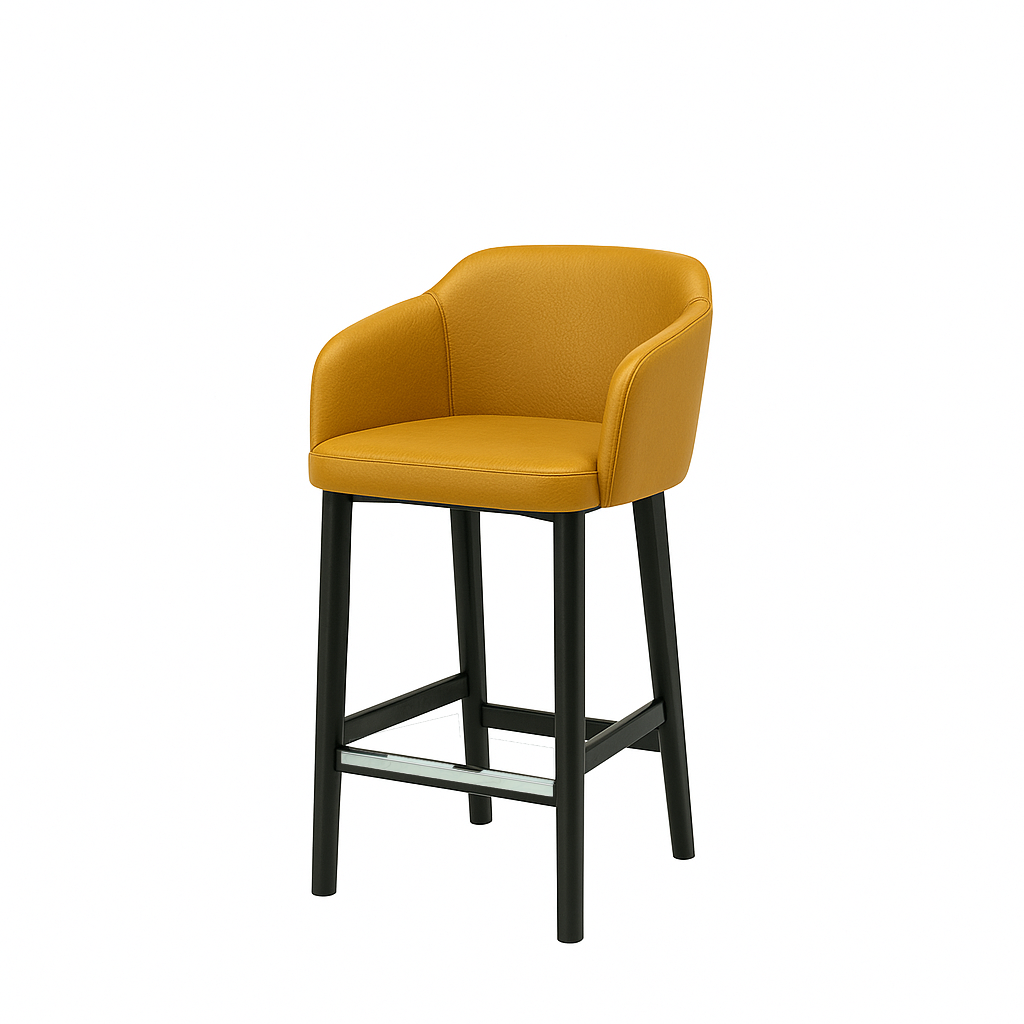 Scaun insula piele naturala | model CROCO