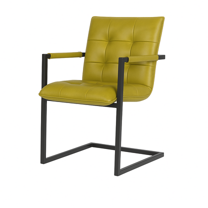 Scaun piele NEAGRA | model MOCANU