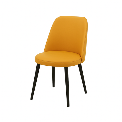 Scaun piele GALBENA | model ELA