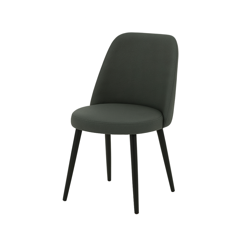 Scaun piele VERDE | model ELA