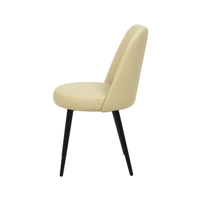 Scaun piele VERDE | model ELA