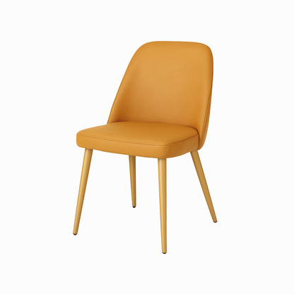 Scaun piele GALBENA | model FOX