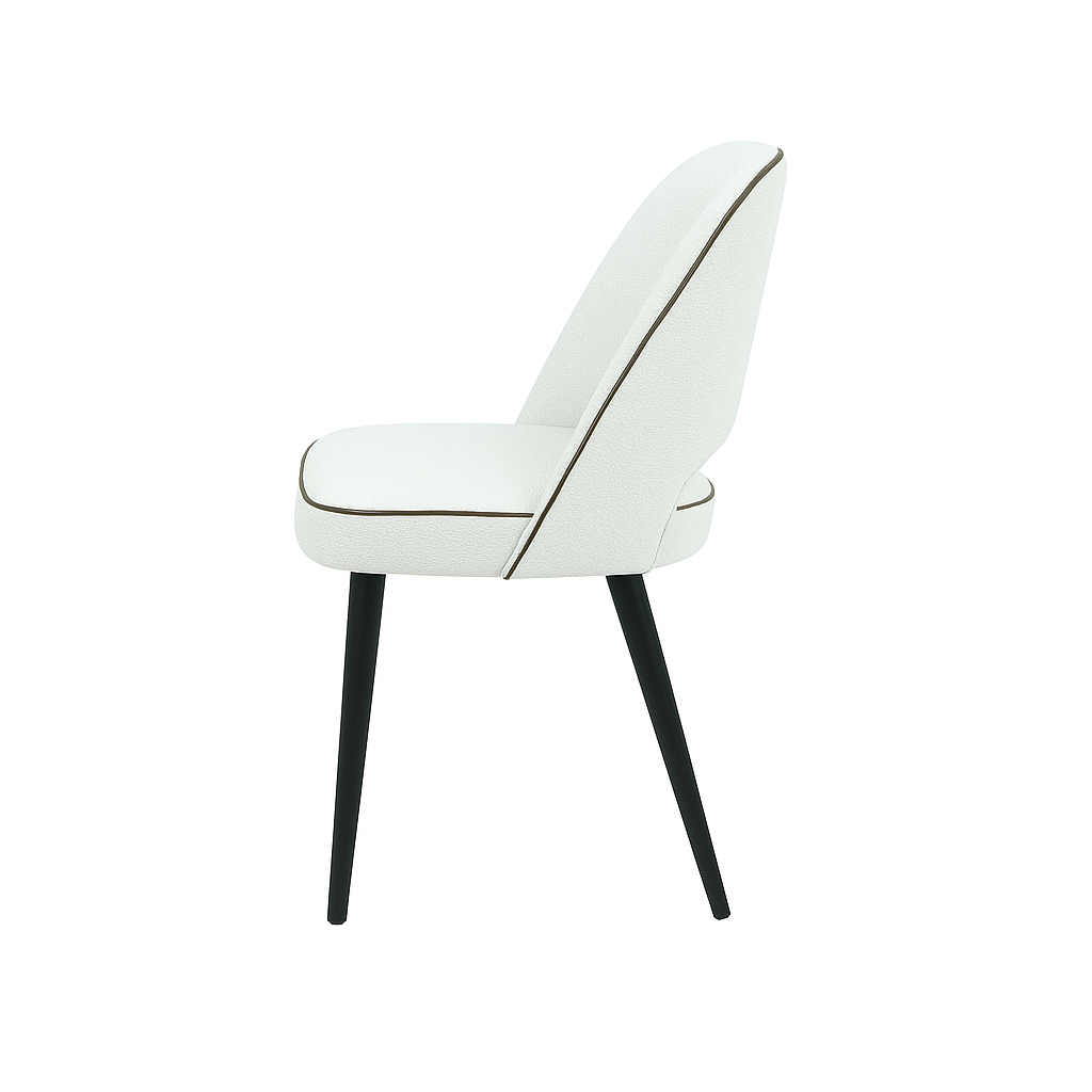 Scaun piele GALBENA | model GABE