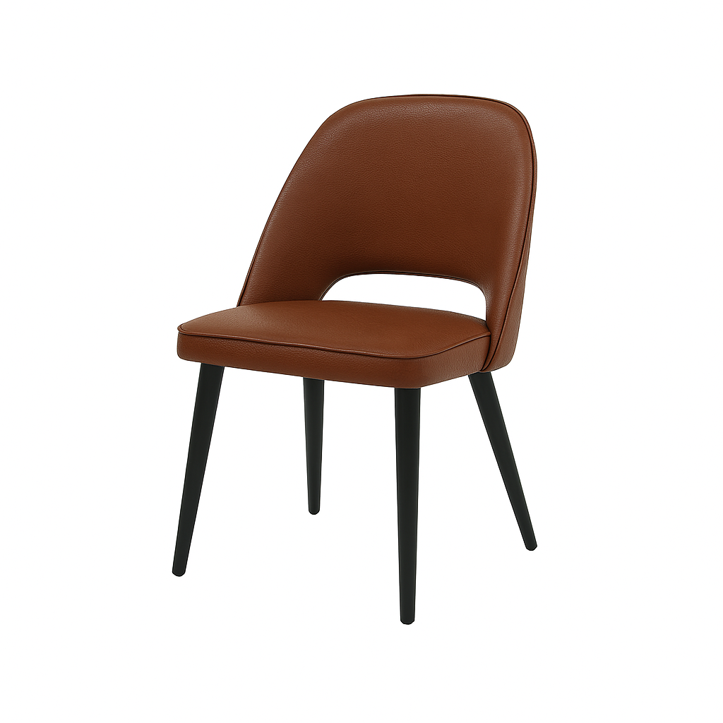 Scaun piele VERDE | model GABE