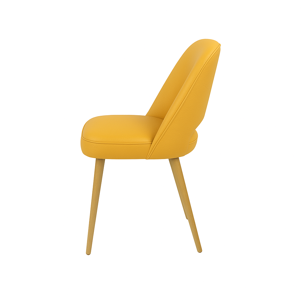Scaun piele ALBASTRA | model HUGO