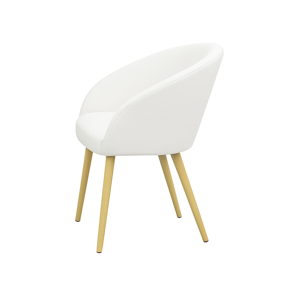 Scaun piele GALBENA | model IBIS