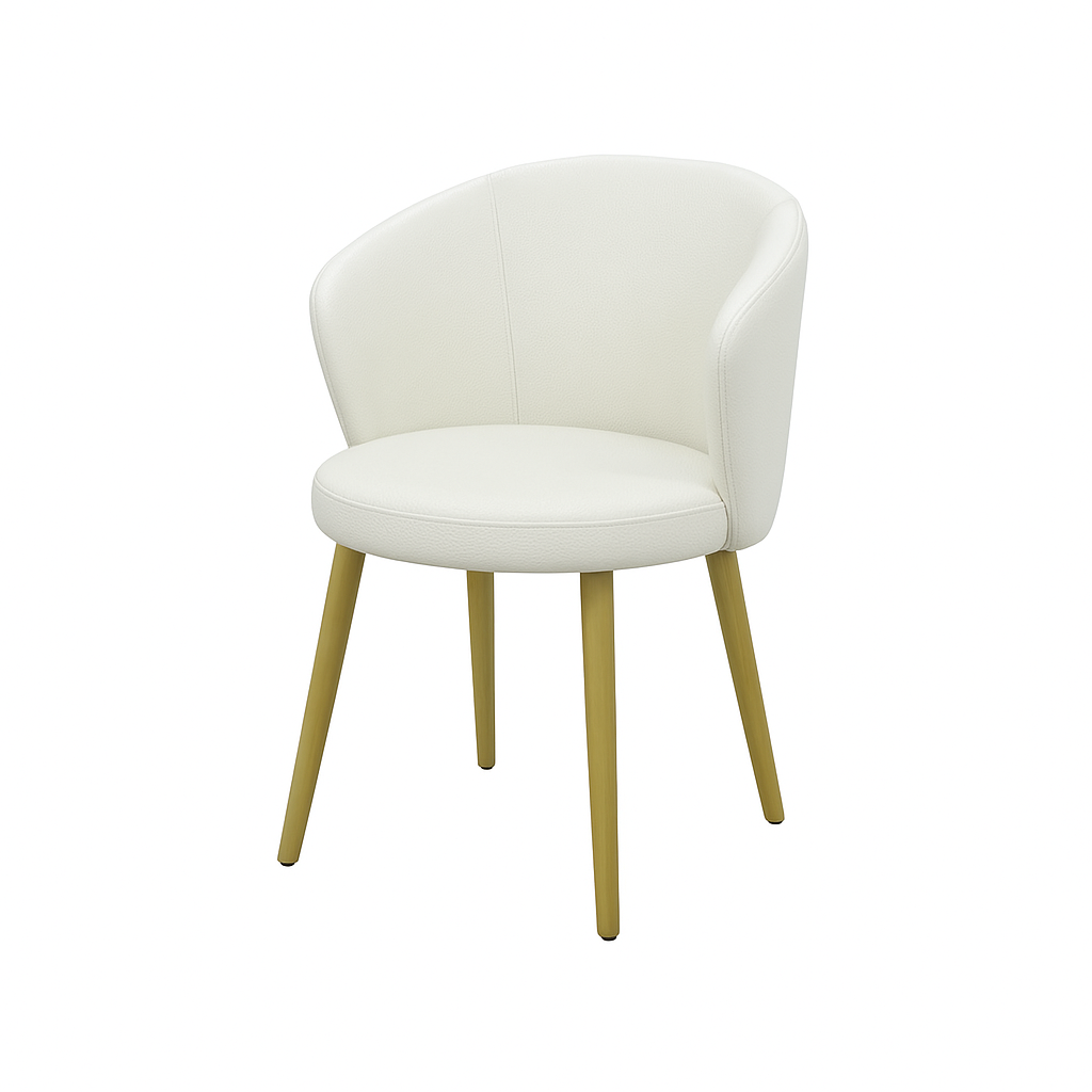 Scaun piele GALBENA | model JAY