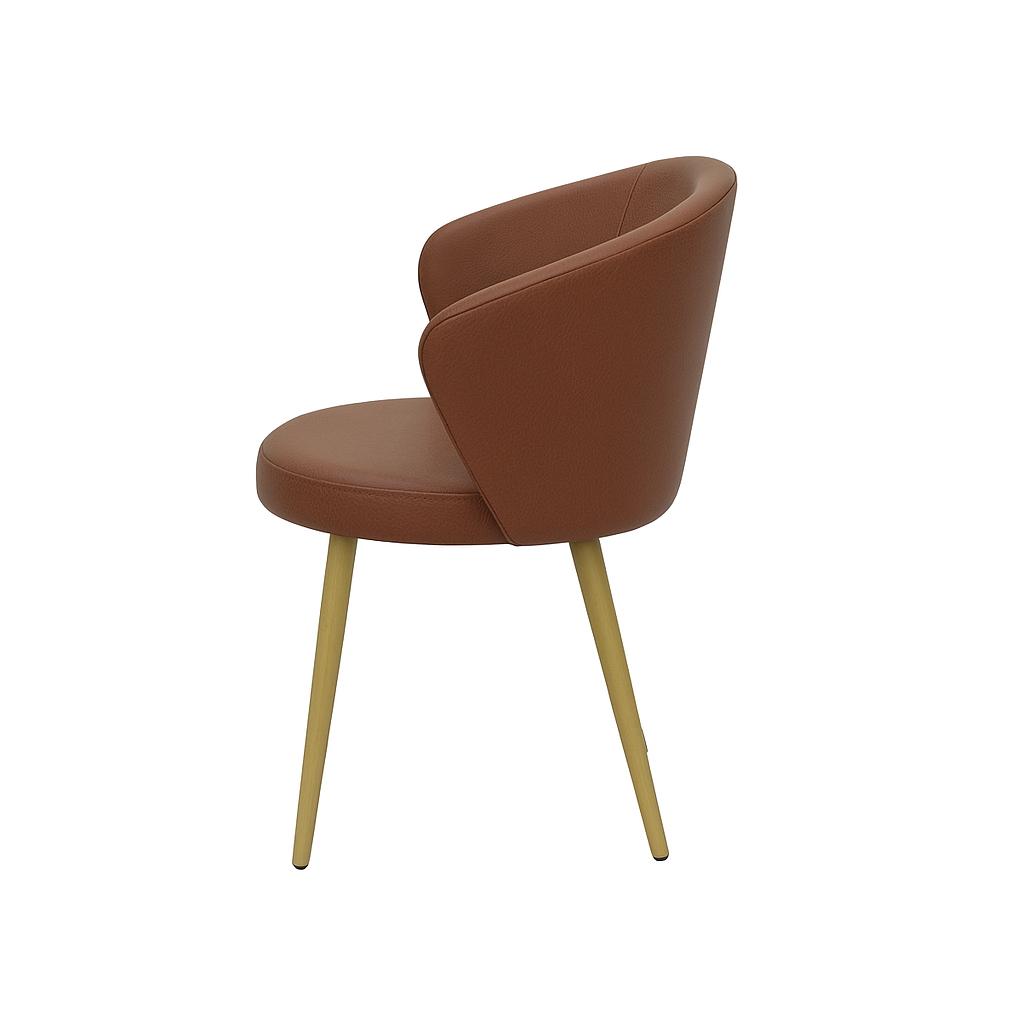 Scaun piele VERDE | model JAY