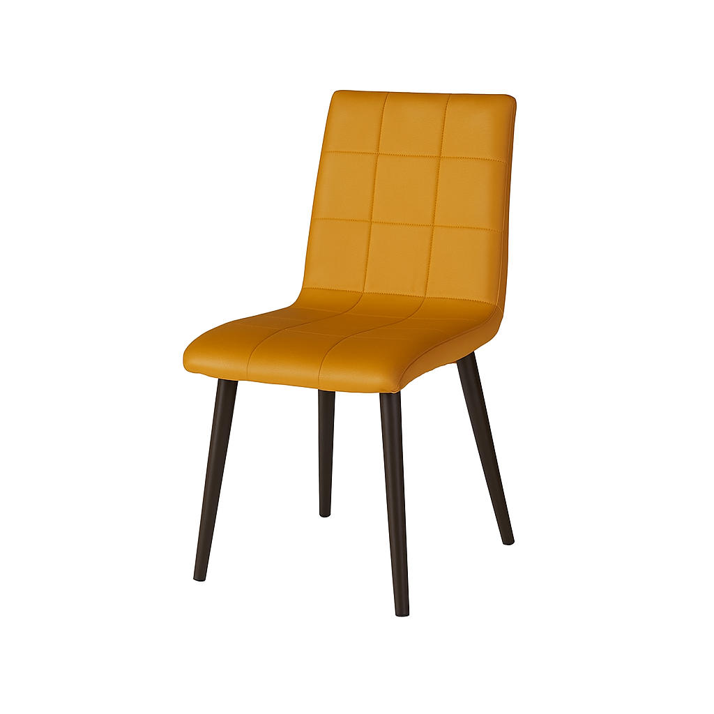 Scaun piele GALBENA | model LUXY