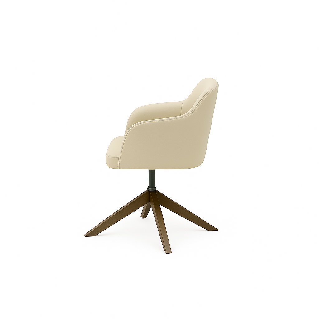 Scaun piele VERDE | model ROBI