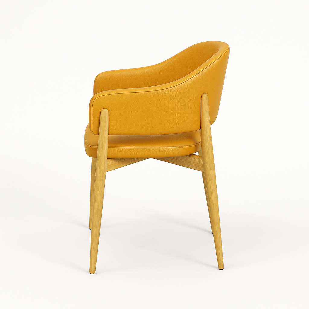 Scaun piele ROSIE | model ALMA