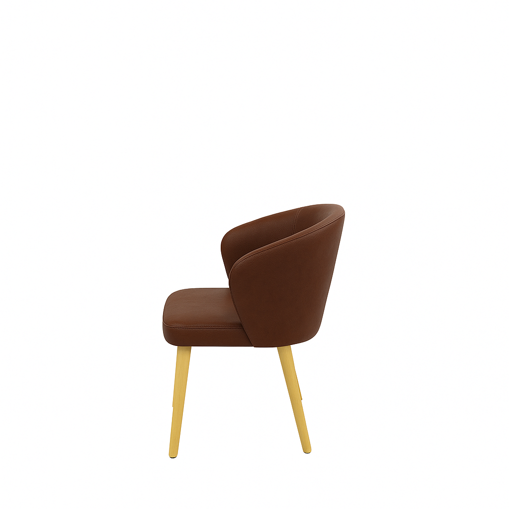 Scaun piele BEJ | model BRUNO