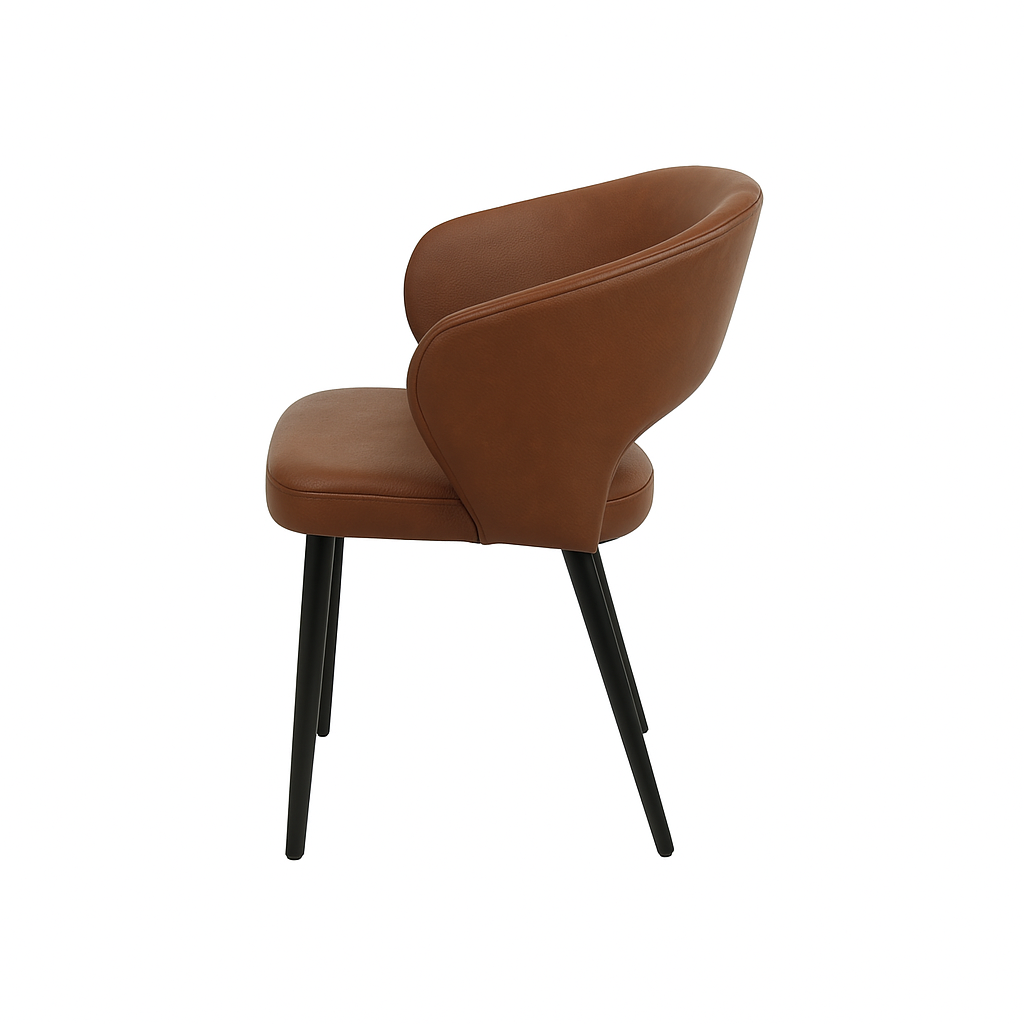 Scaun piele VERDE | model CASIUS