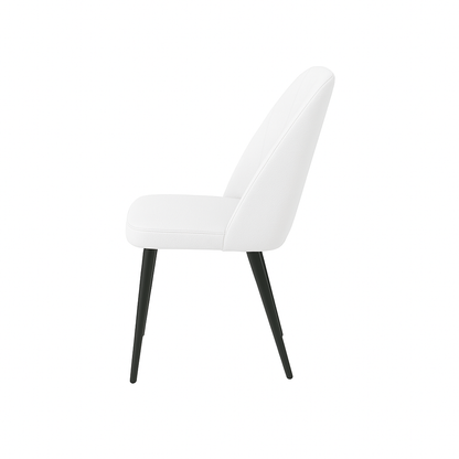 Scaun piele GALBENA | model CREA