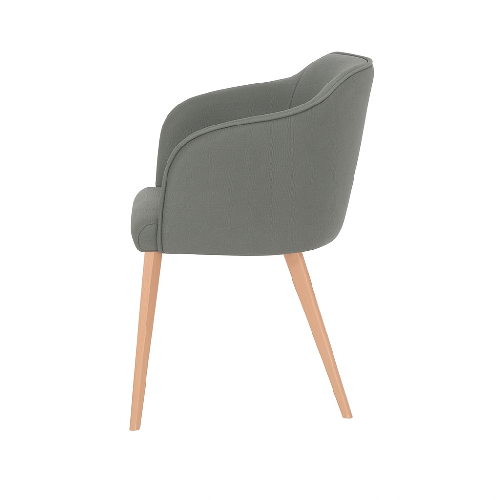 Scaun piele MARO | model CROCO