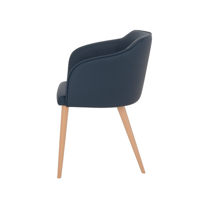 Scaun piele ALBA | model CROCO