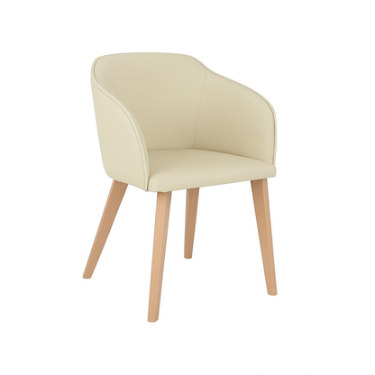 Scaun piele ALBASTRA | model CROCO