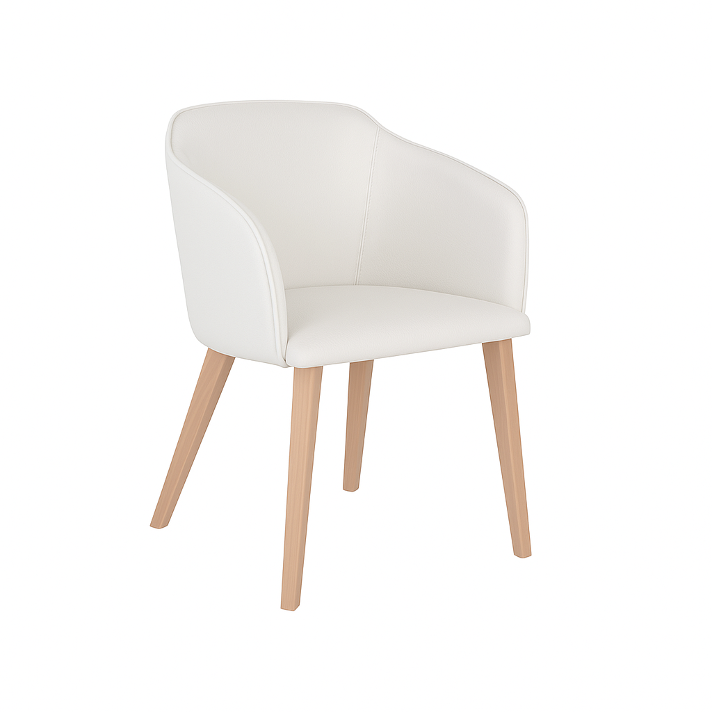 Scaun piele VERDE | model CROCO