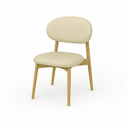 Scaun piele GALBENA | model MELISSA