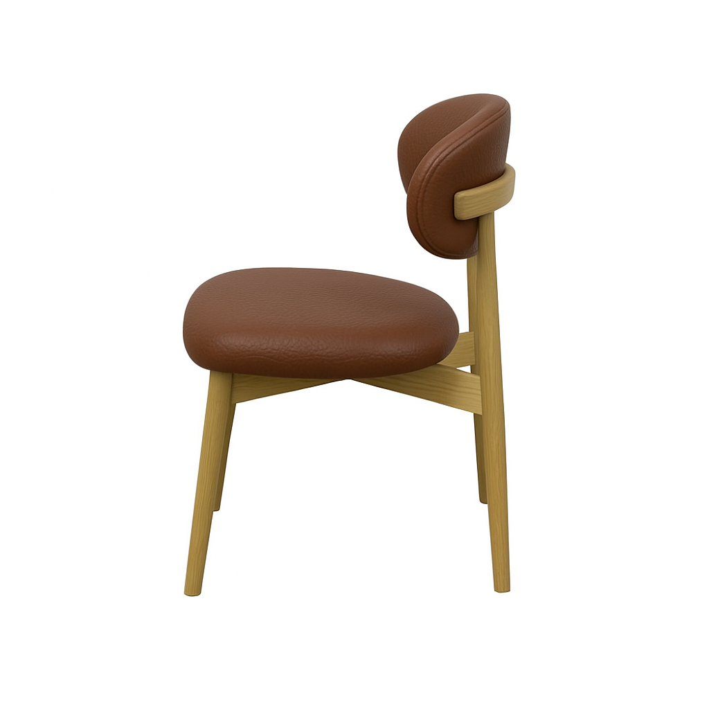 Scaun piele GALBENA | model MELISSA