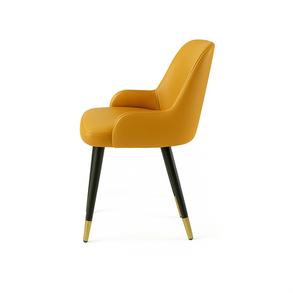 Scaun piele GALBENA | model ROCCO G