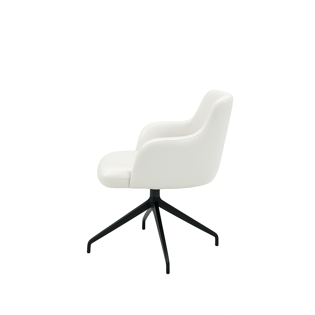 Scaun piele ALBASTRA | model SOHO