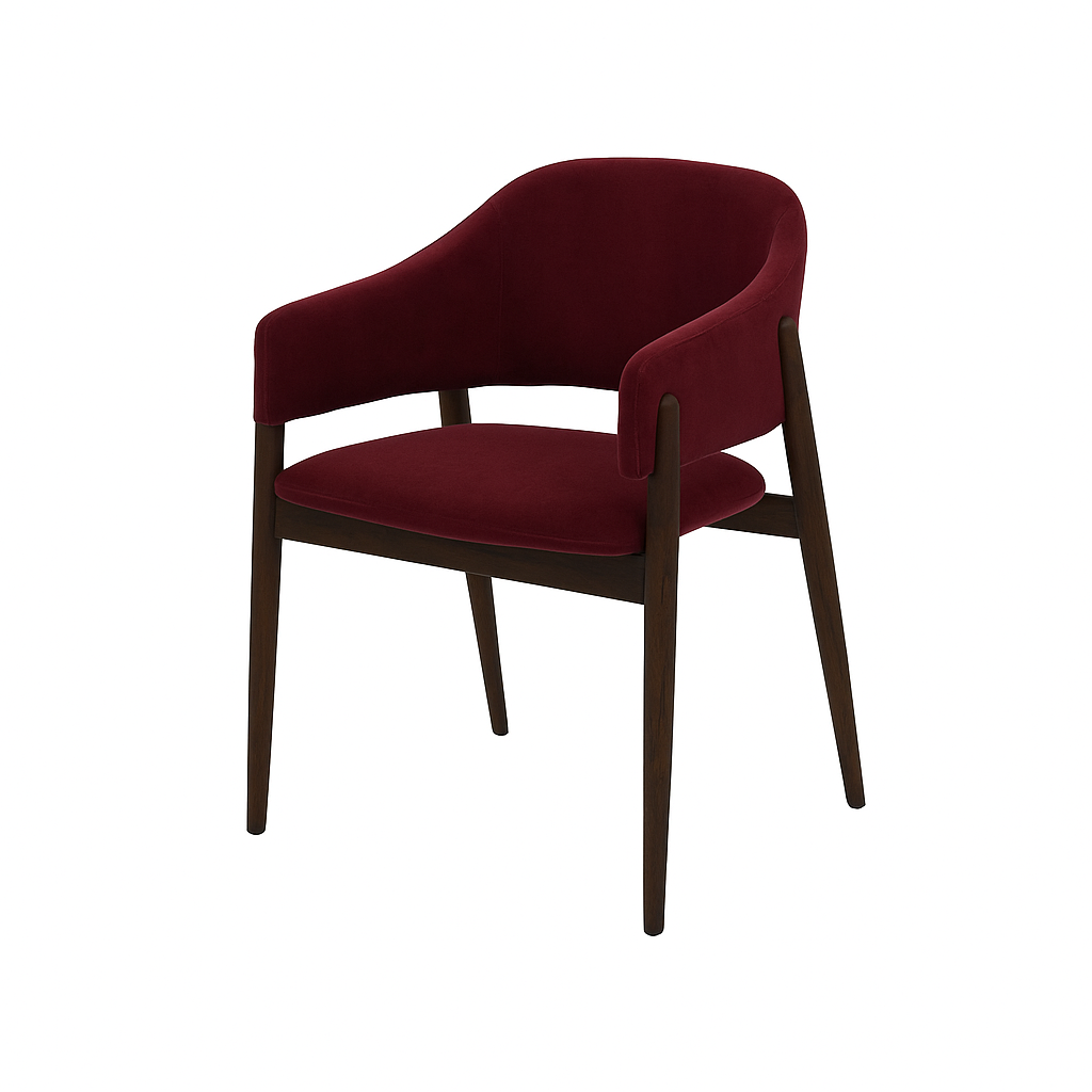 Scaun catifea BORDO | model ALBA